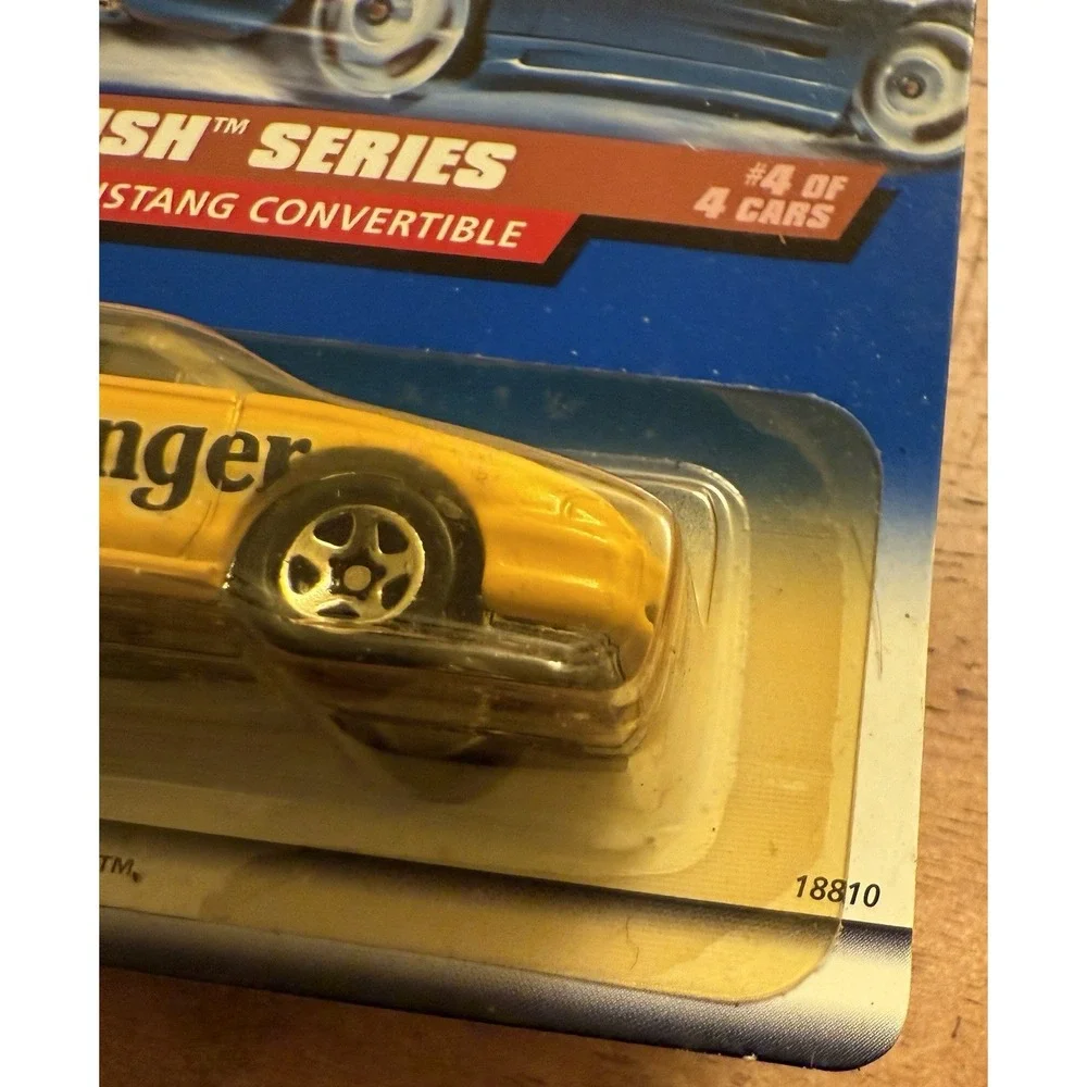 HOT WHEELS 1998 SUGAR RUSH '96‎ Ford Mustang BUTTERFINGER #4 of 4 #744